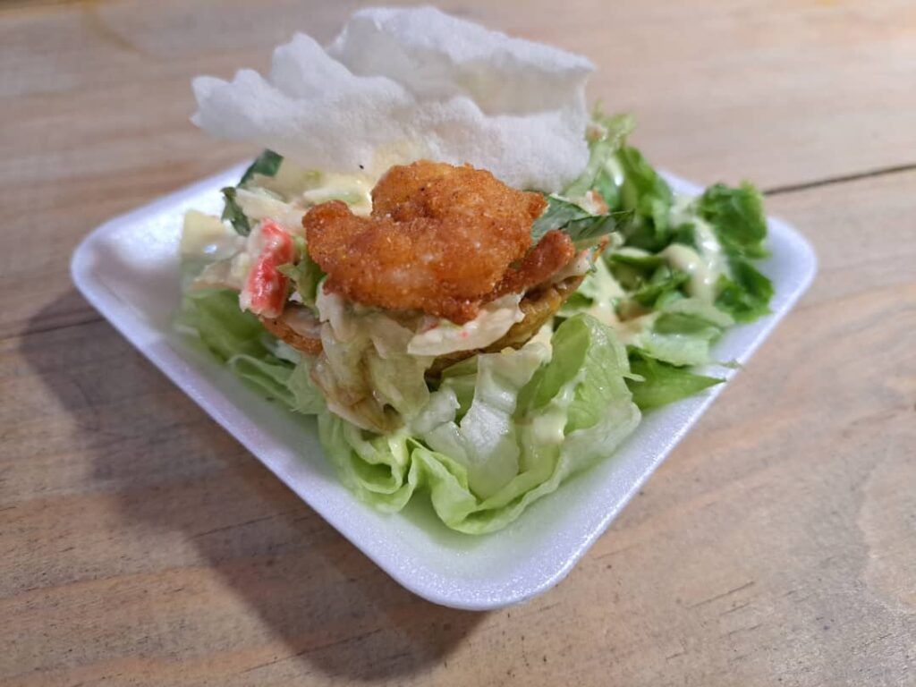 Ensalada de cangrejo