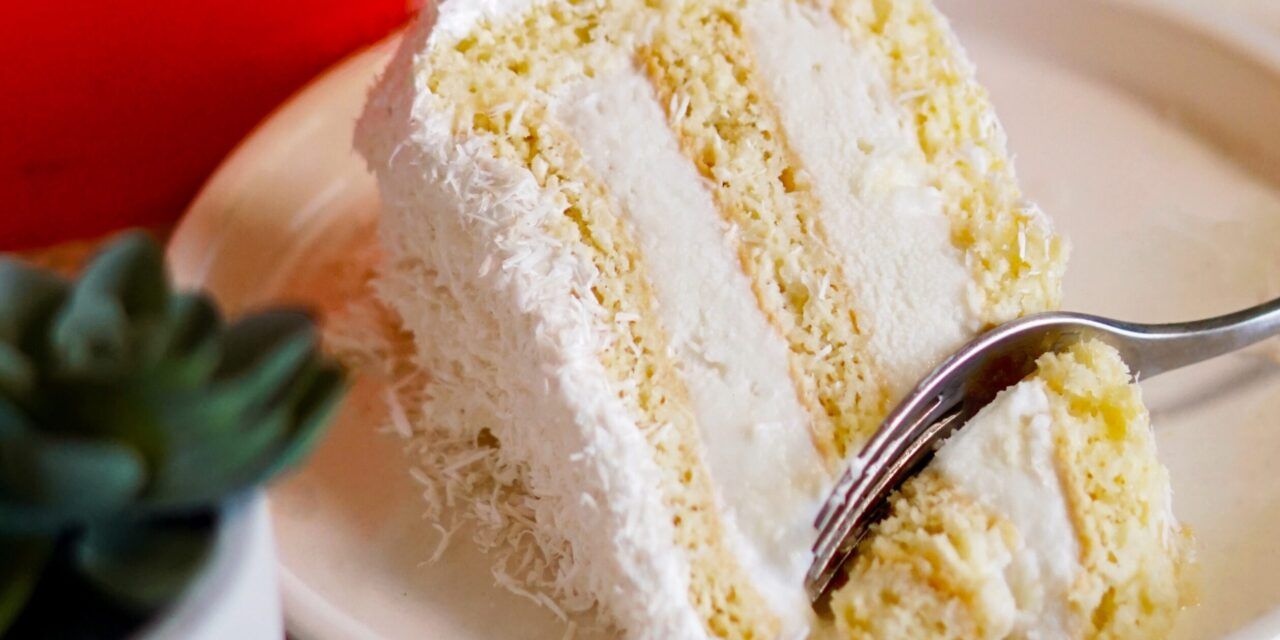 Torta de coco, a propósito del cumpleaños de Don Armando