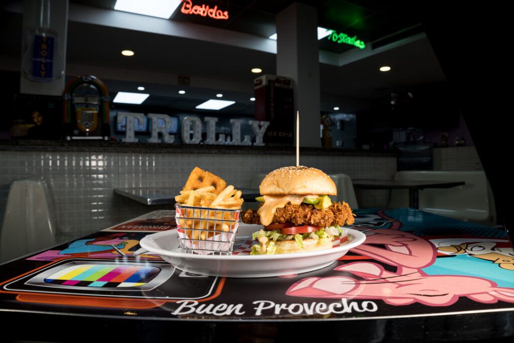 Hamburguesa El Trolly