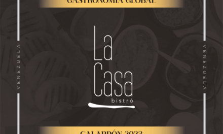 La Casa Bistró premiada por la Academia Iberoamericana de Gastronomía