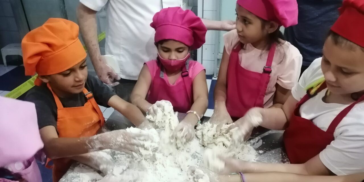 Curso vacacional de mini panaderos