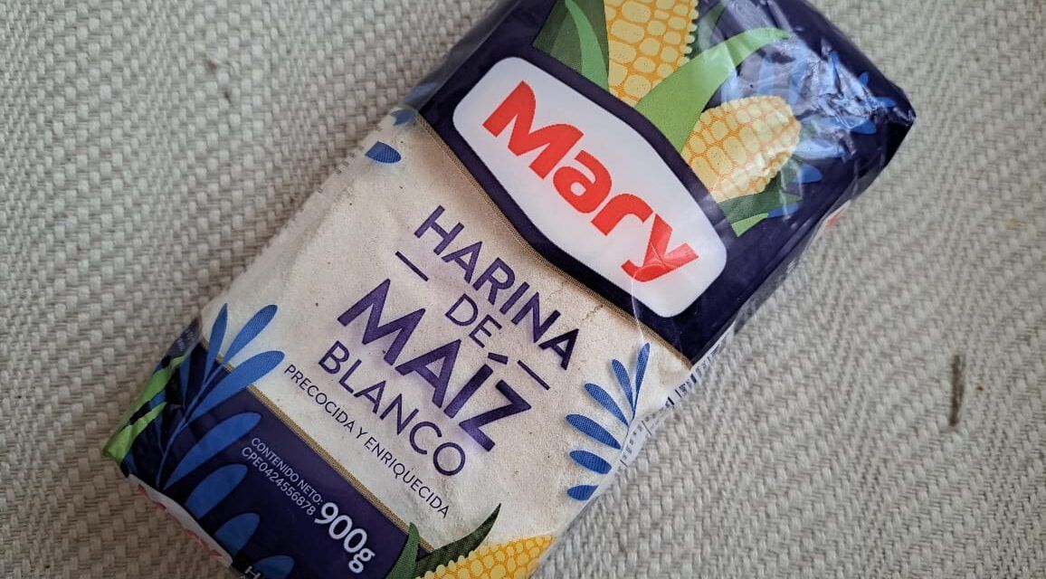 La nueva harina de maíz blanco es Mary