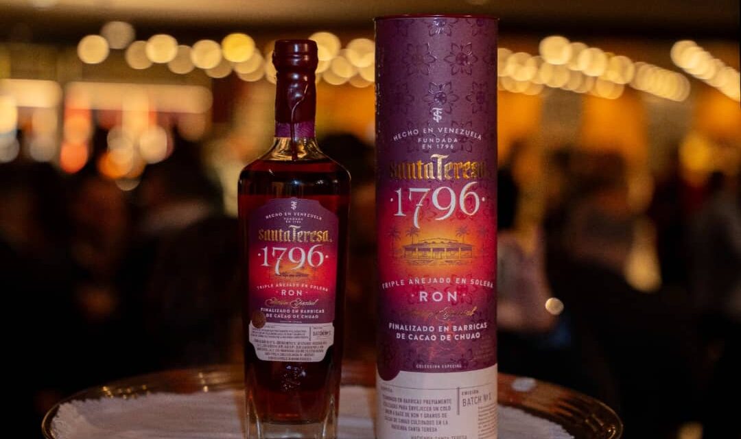 Santa Teresa 1796 en barricas con Cacao de Chuao