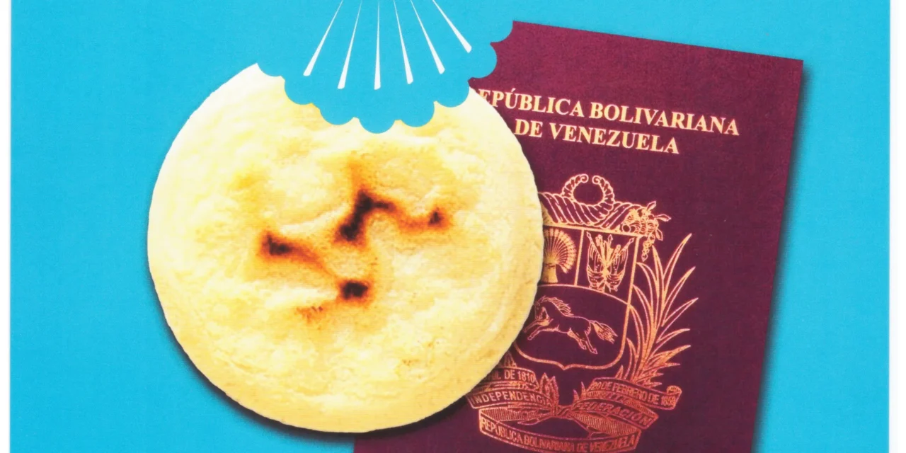 Arte, sabor e identidad: Una Arepa hecha postal
