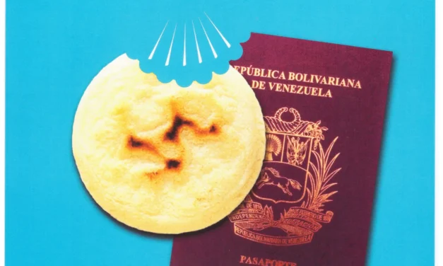 Arte, sabor e identidad: Una Arepa hecha postal